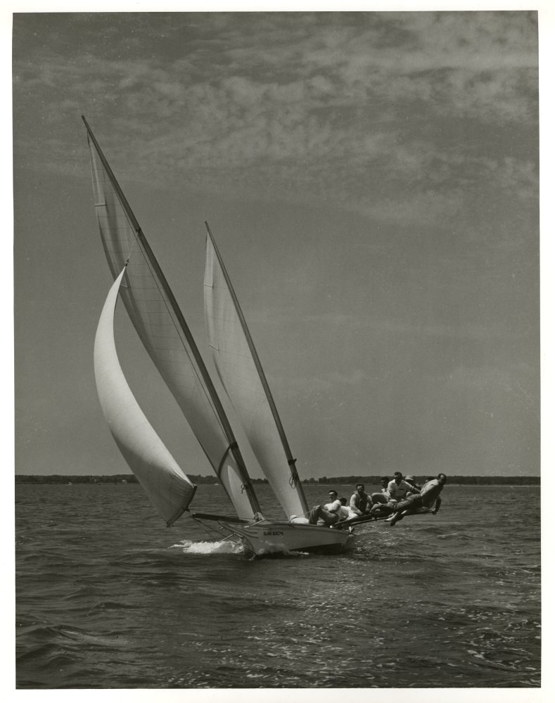 Log Canoe Race - Island Blossom